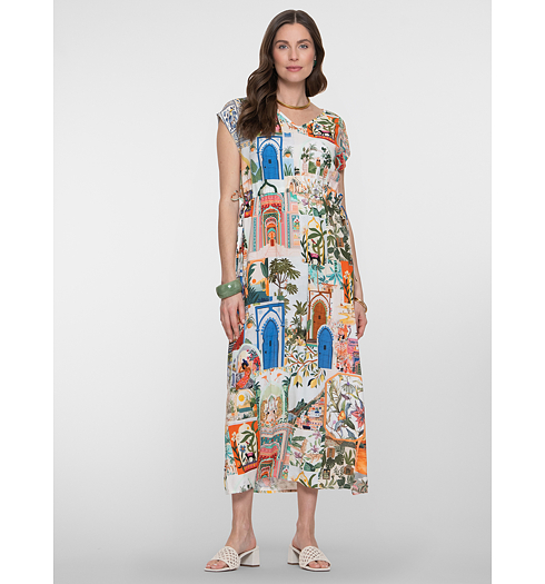 Dámské letní šaty Geisha dress Multicolor - Geisha - 67399-20 530 dress