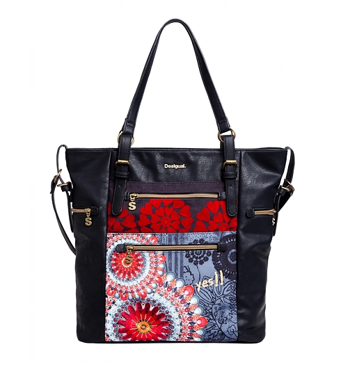 Dámská kabelka DESIGUAL BOLS ARGENTINA NEW RED 3000 CARMIN - DESIGUAL - 57X52G0 3000 BOLS_ARGENTINA NEW RED