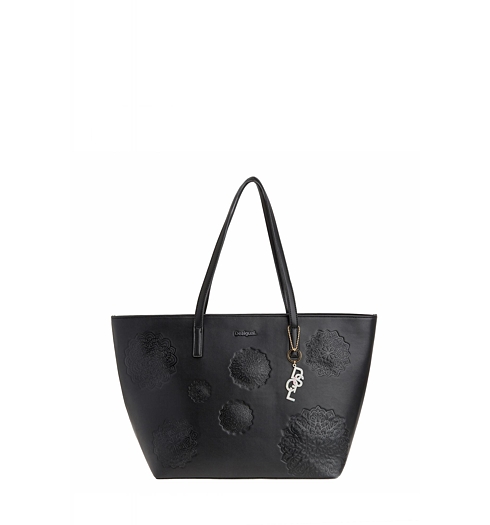 Dámská kabelka DESIGUAL BOLS SAN FRANCISCO BLICK 2000 NEGRO - DESIGUAL - 61X52B5 2000 BOLS_SAN FRANCISCO BLICK