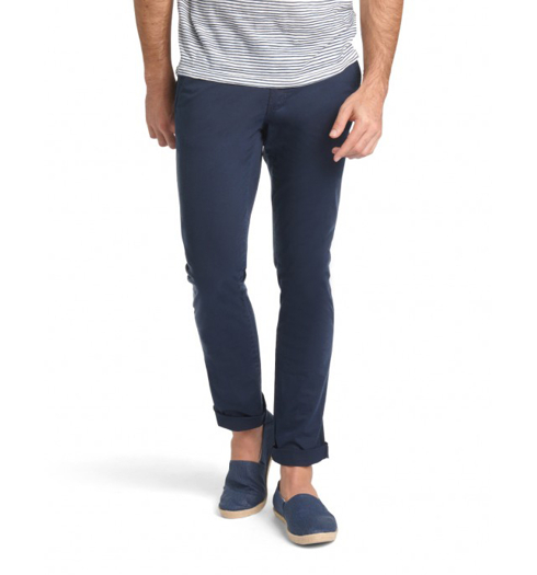 Pánské plátěné kalhoty HIS CHINO COOPER 4495 Navy blazer II jakost - HIS - 100988 4495 CHINO COOPER
