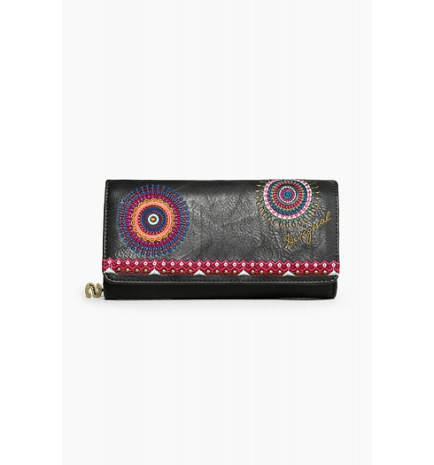 Dámská peněženka DESIGUAL MARIA GRETA 2000 NEGRO - DESIGUAL - 67Y53G6 2000 MONE MARIA GRETA