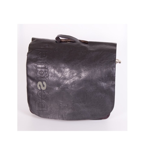 Dámská kabelka DESIGUAL 27X5604 2000 BOLS SOLAPA BLACK SLEVA 50 2000 - DESIGUAL - 27X5604 2000 BOLS SOLAPA BLACK SLEVA 50