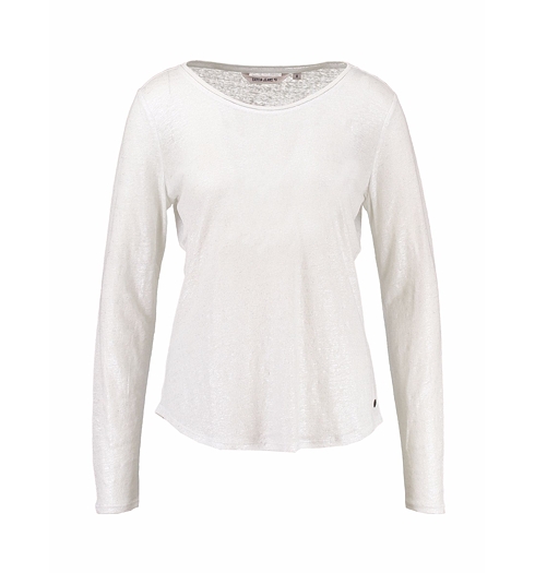 Dámské triko GARCIA T-shirt LS 53 off white - GARCIA - H70211 53 ladies T-shirt ls