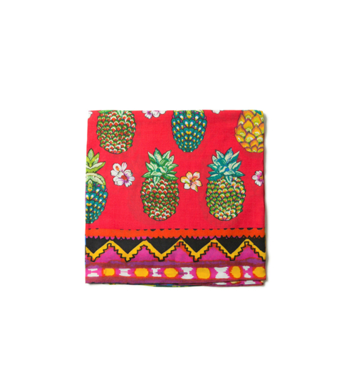 Dámský šátek DESIGUAL PINDAY 3135 AZALEA - DESIGUAL - 18SAWW82 3135 FOULARD_PINDAY