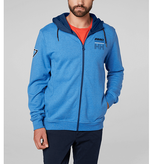 Pánská mikina HELLY HANSEN CLUB FZ 503 blue - Helly Hansen - 33936 503 CLUB FZ HOODIE