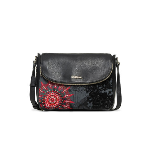 Dámská kabelka DESIGUAL RED QUEEN BREDA MAXI 2000 NEGRO - DESIGUAL - 18WAXFAL 2000 BOLS_RED QUEEN BREDA MAXI