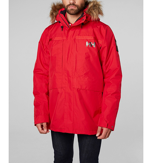 Pánská zimní bunda HELLY HANSEN COASTAL 2 PARKA 110 FLAG RED - Helly Hansen - 54408-110 COASTAL 2 PARKA