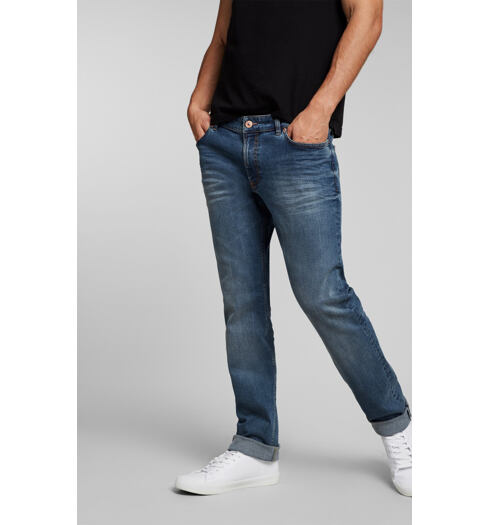 Pánské jeans HIS STANTON 9381 pure medium blue wash - HIS - 101552 9381 STANTON