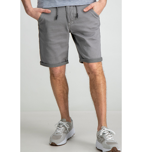 Pánské bermudy GARCIA SHORT 3839-mist grey - GARCIA - E91361 3839 men`s short