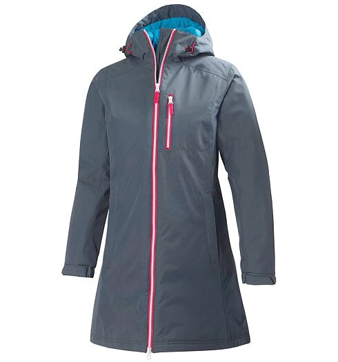 Dámský zimní kabát HELLY HANSEN W LONG BELFAST WINTER JACKET 964 charco - Helly Hansen - 62395 964 W LONG BELFAST WINTER JACKET