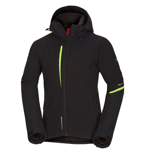 Pánská zimní bunda NORTHFINDER BU-3678SNW 273 ECHO 273 black green - NorthFinder - BU-3678SNW 273 ECHO