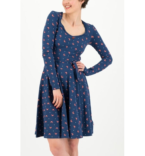 Dámské šaty Blutsgeschwister DRESS 004 - Blutsgeschwister - 001201-144-004 dress mt crab