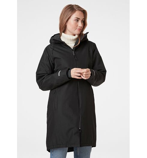 Dámský zimní kabát HELLY HANSEN W ASPIRE RAIN COAT 990 BLACK - Helly Hansen - 53517 990 W ASPIRE RAIN COAT