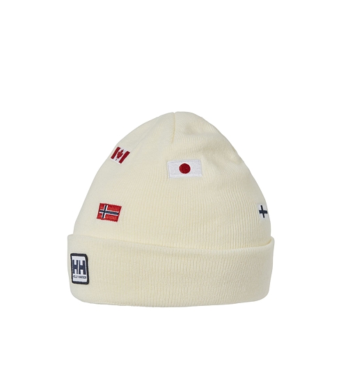 Čepice zimní HELLY HANSEN FLAG BEANIE 11 OFFWHITE - Helly Hansen - 67448 11 FLAG BEANIE