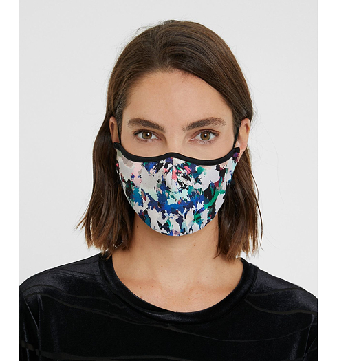 Dámské roušky DESIGUAL AQUARELLE 6008 - DESIGUAL - 20WAOA02 6008 MASK AQUARELLE