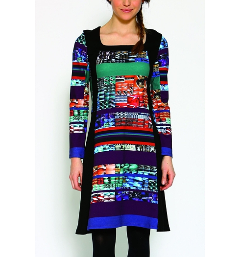 Dámské šaty Aventures des Toiles DRESS carro - Aventures des Toiles - 925515 100 Chc Dress