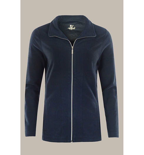 Dámská mikina HAJO D Jacke 609 marine - HAJO - 10088 609 D Jacke fleece