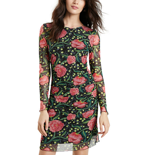 Dámské šaty DESIGUAL ROIANE 2000 NEGRO - DESIGUAL - 21WWVK89 2000 VEST_ROIANE