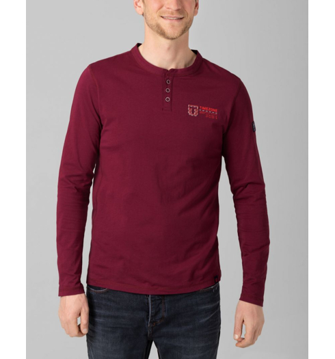 Pánské triko TIMEZONE Longsleeve 3-Button Henley 5570 - Timezone - 22-10191-00-6247 5570 Longsleeve 3-Butto