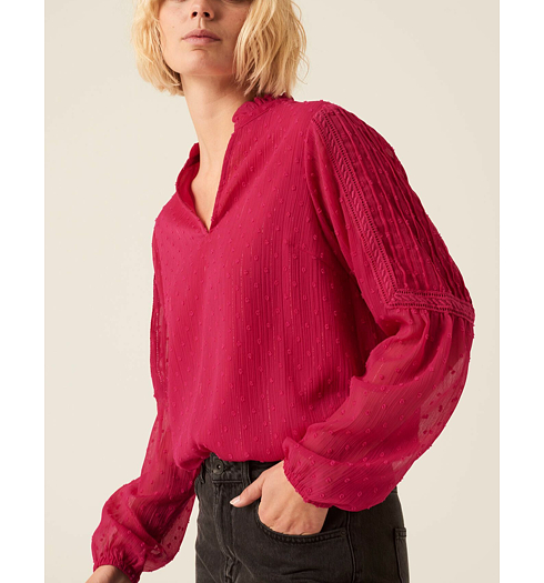 Dámská halenka GARCIA ladies shirt ls 2886 jazzy - GARCIA - J10233 2886 ladies shirt ls