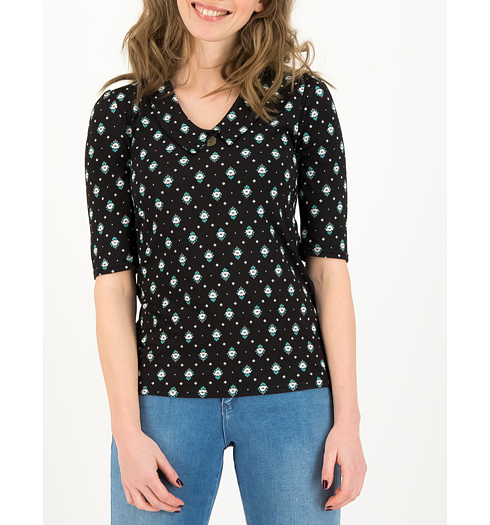 Dámské triko Blutsgeschwister Garconette 005 - Blutsgeschwister - 001203-317-005 garconette blouset