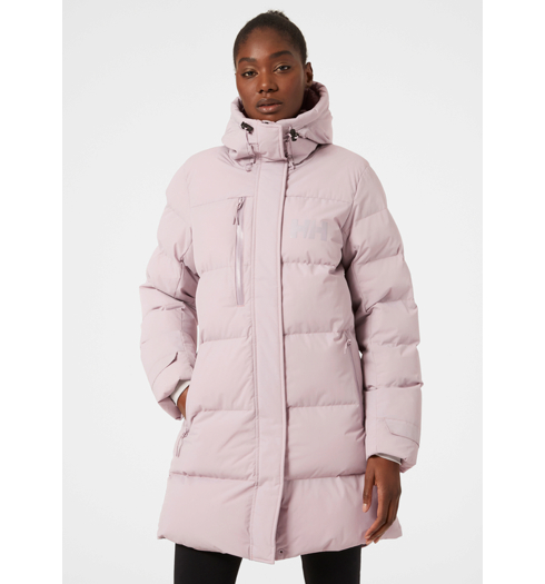 Dámský zimní kabát HELLY HANSEN W ADORE PUFFY PARKA 692 DUSTY SYRIN - Helly Hansen - 53205 692 W ADORE PUFFY PARKA