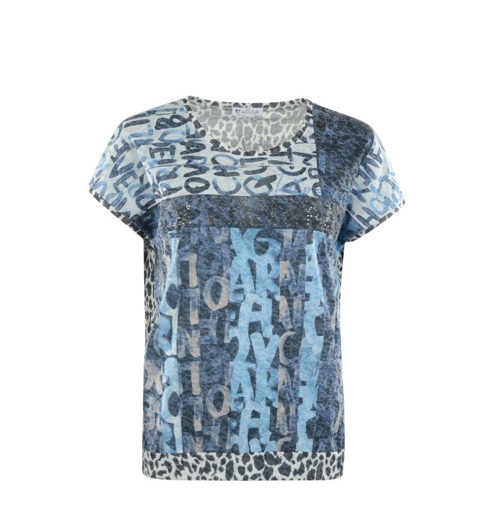 Dámské tričko HAJO D shirt 631 ocean - HAJO - 19328 631 D shirt