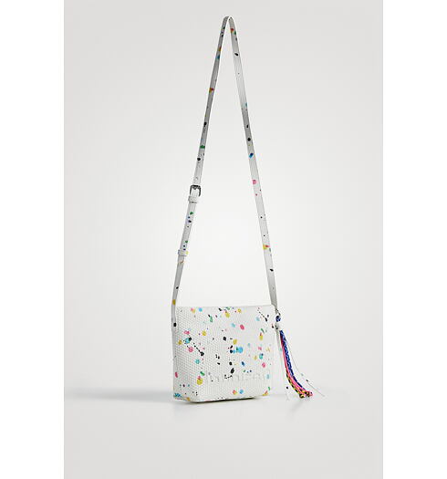 Dámská kabelka DESIGUAL VINTASPLATTER CALPE 1008 CRUDO BEIGE - DESIGUAL - 22SAXP85 1008 BOLS_VINTASPLATTER CALPE