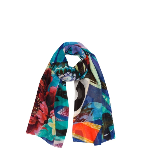 Dámský šátek DESIGUAL 39W5766 5000 5000 - DESIGUAL - 39W5766 5000