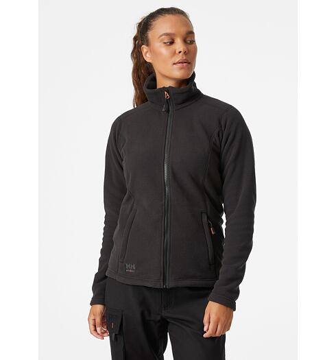 Dámská mikina HELLY HANSEN WORKWEAR W LUNA 990 black - HELLY HANSEN WORKWEAR - 72400 990 W LUNA FLEECE JACKET