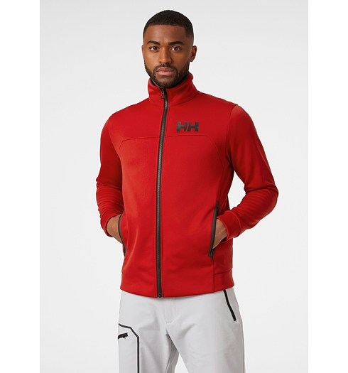 Pánská mikina HELLY HANSEN HP FLEECE 162 red - Helly Hansen - 34043 162 HP FLEECE JACKET