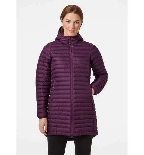 Dámský zimní kabát HELLY HANSEN W SIRDAL LONG INSULATOR JACKET 670 AMETHYST - Helly Hansen - 63073 670 W SIRDAL LONG INSULATOR JACKET
