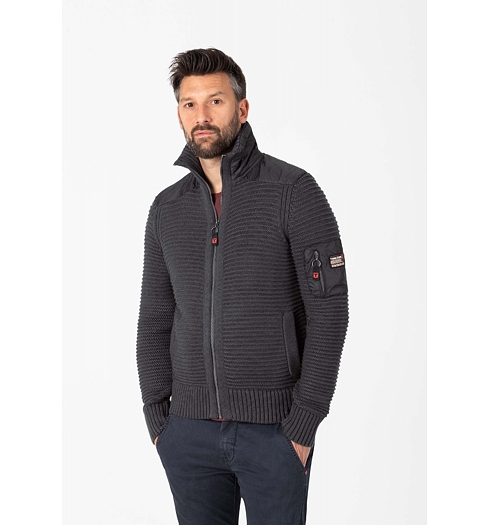 Pánský svetr TIMEZONE Sporty Knit Jacket 9032 - Timezone - 28-10157-01-9334 9032 Sporty Knit Jacket