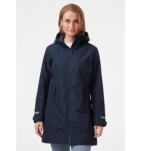 Dámský kabát HELLY HANSEN 53097 597 W LISBURN RAINCOAT 597 navy - Helly Hansen - 53097 597 W LISBURN RAINCOAT