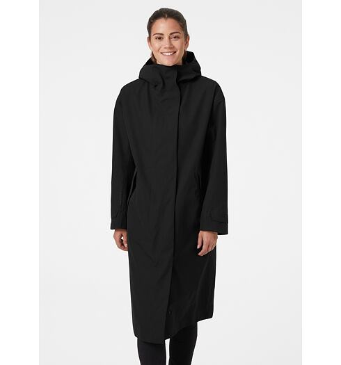 Dámský kabát HELLY HANSEN W JANE RAIN COAT 990 BLACK - Helly Hansen - 53739 990 W JANE RAIN COAT