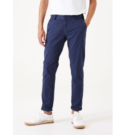 Pánské plátěné GARCIA mens pants 70 marine - GARCIA - Z1126 70 mens pants