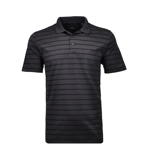Pánská polokošile RAGMAN Polo Yd 009  SCHWARZ - Ragman - 5484491 009 Polo yd stripe