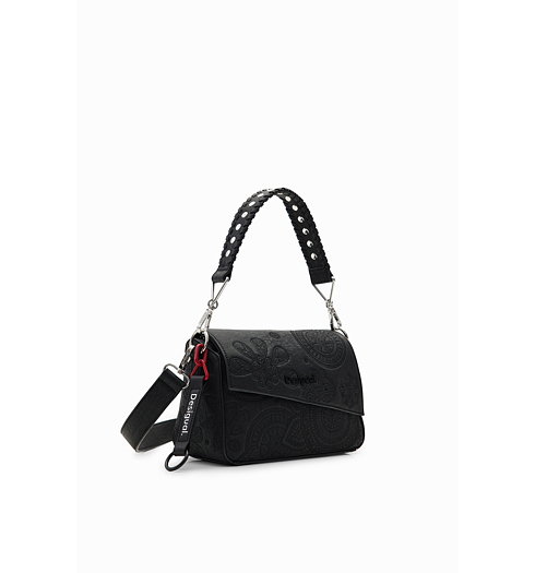 Dámská kabelka DESIGUAL DEJAVU PHUKET MINI 2000 BLACK - DESIGUAL - 23WAXP95 2000 BOLS DEJAVU PHUKET MINI