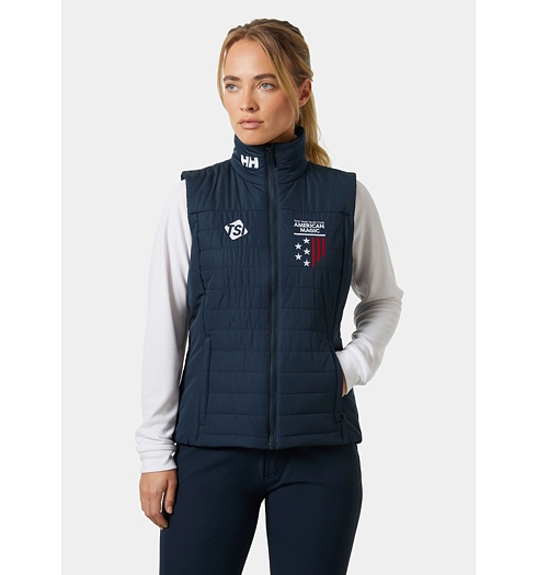 Dámská vesta HELLY HANSEN 30240 598 W CREW INSULATOR VEST 598  NAVY - Helly Hansen - 30240 598 W CREW INSULATOR VEST