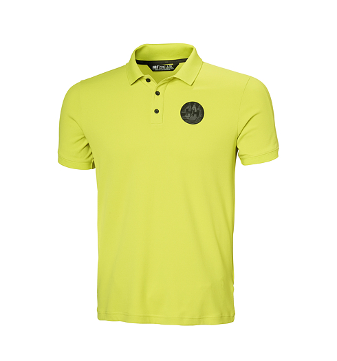 Pánská funkční polokošile HELLY HANSEN HP RACE POLO 2.0 410 CYBER LIME - Helly Hansen - 34496 410 HP RACE POLO 2.0