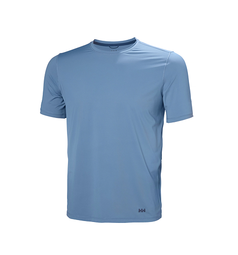 Pánské funkční triko HELLY HANSEN 49573 601 SHINE SOLEN T-SHIRT 601 WASHED NAVY - Helly Hansen - 49573 601 SHINE SOLEN T-SHIRT