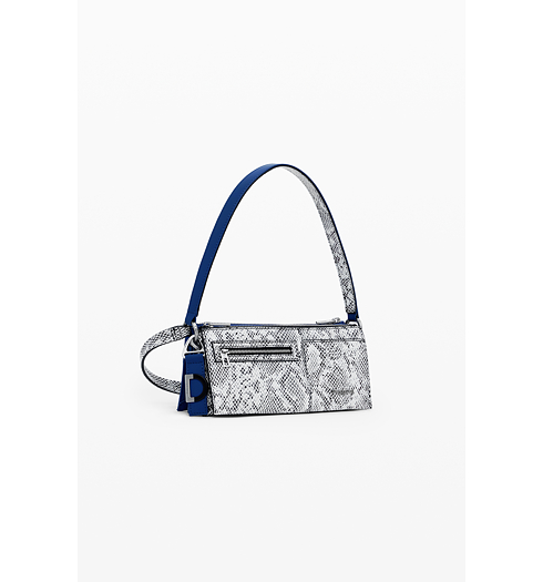Dámská kabelka DESIGUAL 25WAXPAE 5032 BAG  DELTA NOVA BLUE SNAKE 5032 BLUE - DESIGUAL - 25WAXPAE 5032 BAG  DELTA NOVA BLUE SNAKE