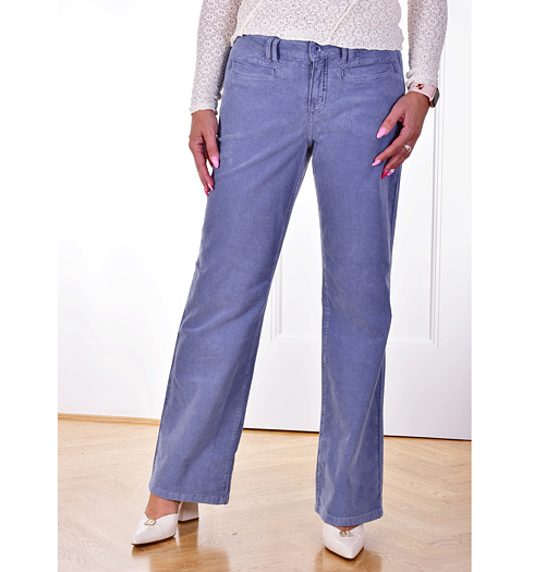 Dámské jeans STEHMANN Paige Modrá - Stehmann - Paige 800W 3730 42176