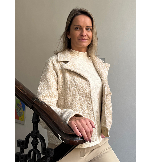 Zimní bunda BROADWAY JACKET REGFIT Béžová - Broadway - 55003866 101 JACKET REGFIT