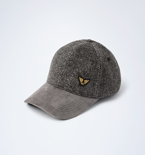 Kšiltovka PME LEGEND Wool-blend Šedá - PME LEGEND - PAC2508902 995 Wool-blend