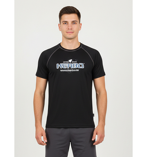 Pánské funkční triko KERBO DORNAS TECH 020 černá - KERBO - DORNAS TECH 020