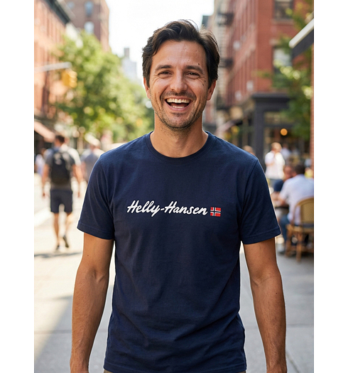 Pánské triko HELLY HANSEN CORE GRAPHIC T 2.0 Modrá - Helly Hansen - 54599 597 CORE GRAPHIC T 2.0