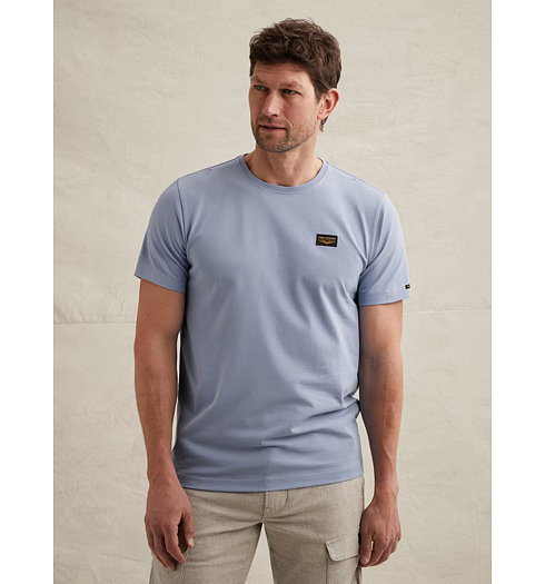 Pánské triko PME LEGEND R-neck American Classic Modrá - PME LEGEND - PTSS2604599 5299 Short sleeve r-neck American Classic