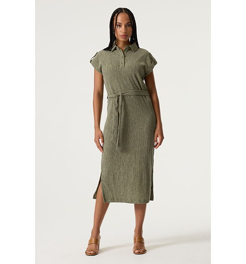 Dámské letní šaty GARCIA ladies dress Zelená - GARCIA - R260283 9945 ladies dress