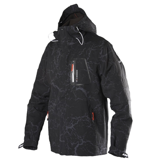 Pánská bunda FIVE SEASONS 10529-567 HAYDEN JACKET  SLEVA 40 567 černý tisk - Five seasons - 10529-567 HAYDEN JACKET  SLEVA 40